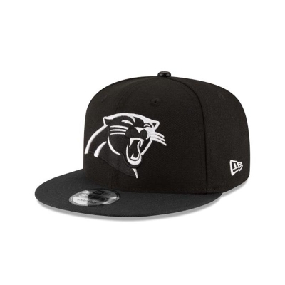 Carolina Panthers Gorra | New Era NFL 9fifty Snapback Cap Mexico - Negros
